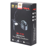 NNEDSZ Wireless Bluetooth Earphone With Charging Box - Single - White