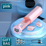 NNEDSZ True Wireless Bluetooth Earphones With Digital Display And Charging Box