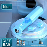 NNEDSZ True Wireless Bluetooth Earphones With Digital Display And Charging Box