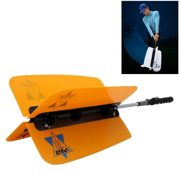 NNEDSZ Improve Golf Swing with Wind Resistance Trainer - Yellow