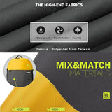 NNEDSZ Xy Series Multi-functional Backpack for 13.3 Inch Laptop - Fashion Colour Matching - Yellow
