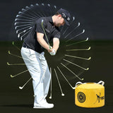 NNEDSZ Versatile Golf Impact Trainer - Waterproof 26x44cm - Yellow