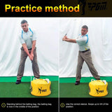 NNEDSZ Versatile Golf Impact Trainer - Waterproof 26x44cm - Yellow