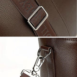 NNEDSZ Large Leather Gym & Travel Bag - Spacious & Stylish