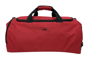 NNEDSZ 38L FIB Sports Duffle Bag Duffel Gym Canvas Travel Foldable - Red