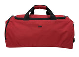 NNEDSZ 38L FIB Sports Duffle Bag Duffel Gym Canvas Travel Foldable - Red