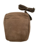NNEDSZ FIB Explorer Canvas Cross Body Travel Bag - Khaki