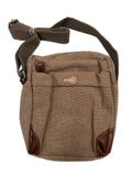 NNEDSZ FIB Explorer Canvas Cross Body Travel Bag - Khaki