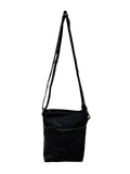 NNEDSZ FIB Byron Cotton Canvas Sling Bag Shoulder Travel - Black