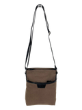 NNEDSZ FIB Byron Canvas Sling Bag Shoulder Travel Cross Body - Brown