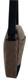 NNEDSZ FIB Byron Canvas Laptop Messenger Bag Travel Shoulder Sling - Brown