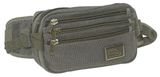 NNEDSZ FIB Canvas Bum Bag w Belt Wallet Waist Pouch Travel Mobile Phone Military - Khaki