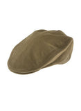 NNEDSZ Dents Mens Moleskin Flat Cotton Cap Ivy Hat - Camel - Medium