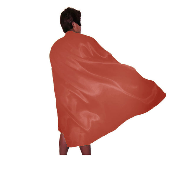 NNEDSZ ADULT CAPE Costume Cloak Halloween Fancy Dress Coat Jacket Superhero Book Week - Red