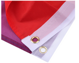 NNEDSZ DELUXE RAINBOW GAY PRIDE FLAG Outdoor Banner 150x90cm 3x5ft with Metal Eyelets
