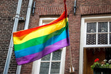 NNEDSZ DELUXE RAINBOW GAY PRIDE FLAG Outdoor Banner 150x90cm 3x5ft with Metal Eyelets