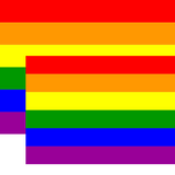 NNEDSZ 2x DELUXE RAINBOW GAY PRIDE FLAG Outdoor Banner 150x90cm 3x5ft w Metal Eyelets