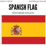 NNEDSZ Spain Spanish Country Flag Heavy Duty Outdoor España - 150cm x 90cm