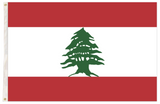 NNEDSZ Lebanon Lebanese Country Flag Heavy Duty Outdoor - 150cm x 90cm