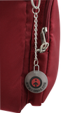 NNEDSZ FIB Mens Crossbody Bag Satchel Adjustable Shoulder Strap Travel - Burgundy
