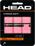 NNEDSZ Pack of 3 HEAD XtremeSoft Overgrip Tennis Squash Over Grip Super Tacky Anti-Slip - Pink