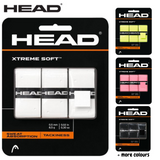 NNEDSZ Pack of 3 HEAD XtremeSoft Overgrip Tennis Squash Over Grip Super Tacky Anti-Slip - Pink