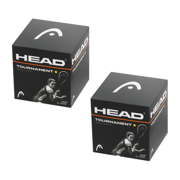 NNEDSZ HEAD Tournament Squash Ball Advanced Training Competition - 2 Balls