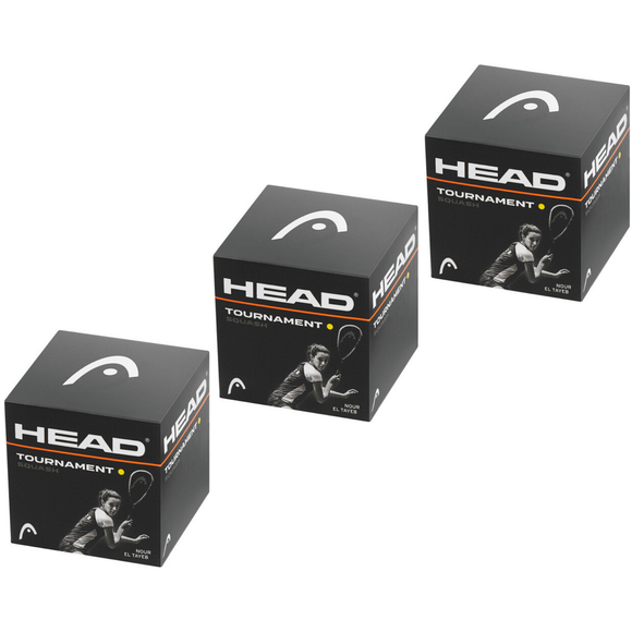 NNEDSZ HEAD Tournament Squash Ball Advanced Training Competition - 3 Balls
