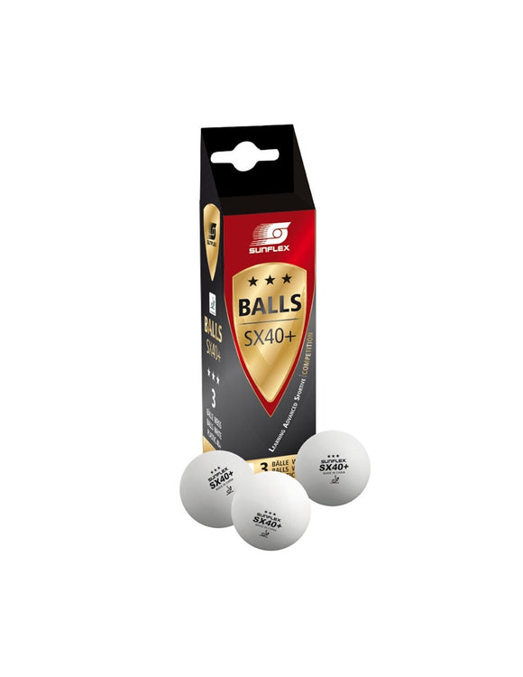 NNEDSZ 1 Pack of 3 Sunflex Table Tennis Balls Ping Pong Racket Racquet Game