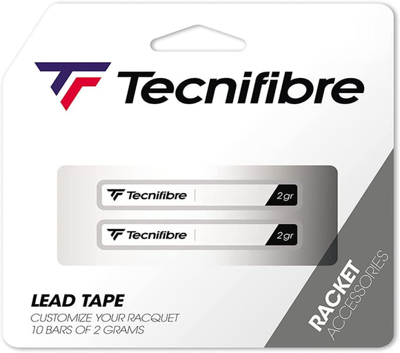 NNEDSZ Tecnifibre ATP Lead Tape for Tennis Racquets (10 Bars of 2g)