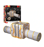 NNEDSZ Fao Play Space Station 2 in 1 Indoor / Outdoor Tunnel & Play Tent Playpen