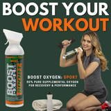 NNEDSZ 10 Litres of Boost Sport Oxygen in a Can Supplemental - 200 Breath (Large) - 1 Pack