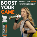 NNEDSZ 10 Litres of Boost Sport Oxygen in a Can Supplemental - 200 Breath (Large) - 1 Pack