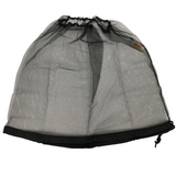 NNEDSZ Deluxe MOSQUITO HAT NET Head Protector Bee Bug Mesh Mozzie Insect Fishing Fly - Black