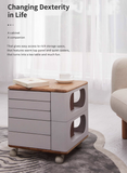 NNEDSZ UFOU Fitin Helix Modular Storage Cabinet Unit (5 Revolving Doors)