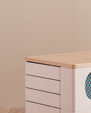 NNEDSZ UFOU Fitin Helix Modular Storage Cabinet Unit (5 Revolving Doors)