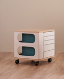 NNEDSZ UFOU Fitin Helix Modular Storage Cabinet Unit (5 Revolving Doors)