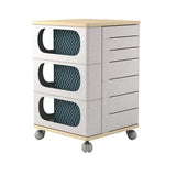 NNEDSZ UFOU Fitin Helix Modular Storage Cabinet Unit (7 Revolving Doors)