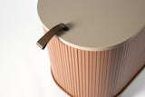 NNEDSZ UFOU Fitin Rollin Mobile Roller Shutter Cabinet - Storage with Adjustable Shelves & Wheels