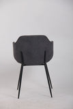 NNEDSZ Set of 2 Dining Chairs in Graphite