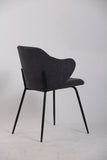 NNEDSZ Set of 2 Dining Chairs in Graphite