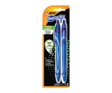 NNEDSZ BiC Gel-Ocity Quick Dry Gel Pen Medium Blue (0.7 mm) -12 Packs of 2 Units (24 Pens Total)