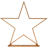 NNEDSZ 87cm Bamboo Star Table Lamp Desk Light LED Strip Modern Designer - Natural