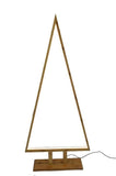 NNEDSZ Extra Large Bamboo Christmas Tree LED Floor Lamp Light Xmas - Natural