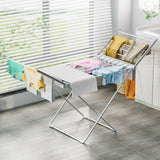NNEDSZ Electric Airer Heated Foldable Clothes Dryer Drying Indoor Folding Rack