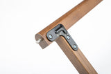 NNEDSZ 62cm Foldable Bamboo Outdoor Camping Table Waterproof Wood Wooden Travel - Small