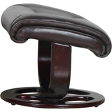 NNEDSZ Julio Faux Leather Premium Reclining Lounge Arm Chair w/ Ottoman Swivel Sofa