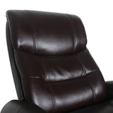 NNEDSZ Julio Faux Leather Premium Reclining Lounge Arm Chair w/ Ottoman Swivel Sofa