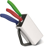 NNEDSZ Victorinox Swiss Classic Empty Cutlery Knife Block in White