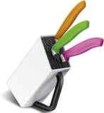 NNEDSZ Victorinox Swiss Classic Empty Cutlery Knife Block in White